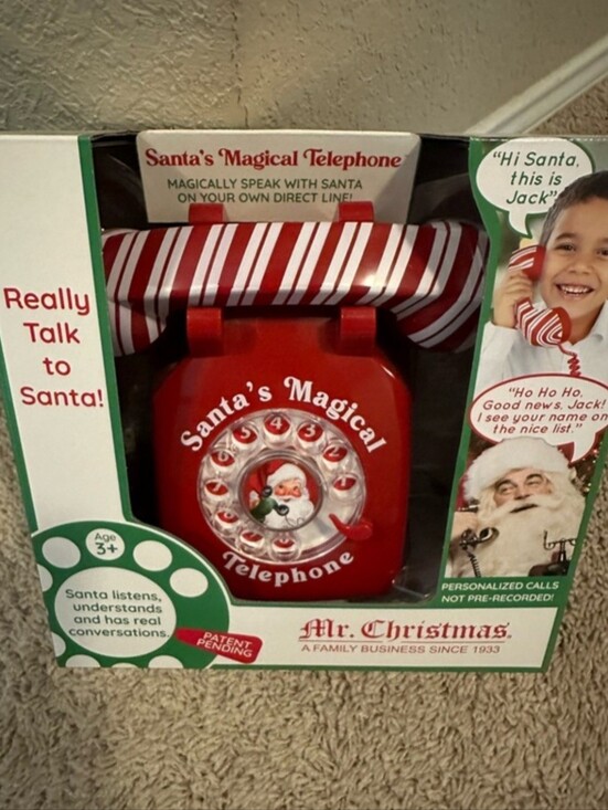 Mr. Christmas Other - Santa's Magical Telephone - Red